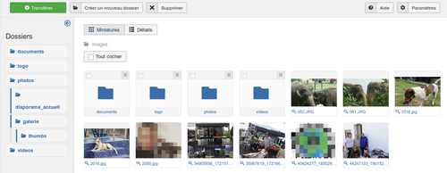 Sous-dossier et contenu Sous-dossier et contenu